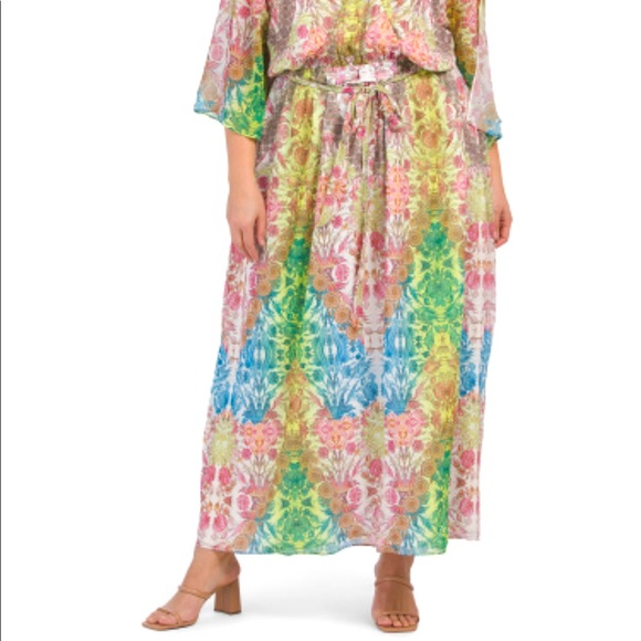 City Chic Plus Anise Mirror Maxi Dress - Picture 1 of 6